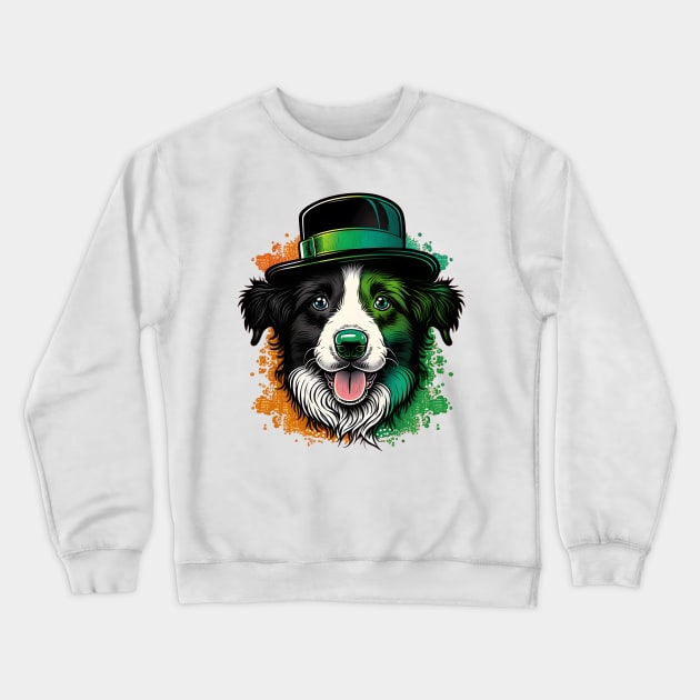 Irish Shepherd Saint Patrick's Day 2023 Crewneck Sweatshirt by Publicfriends